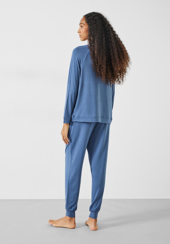 Ayla Scoop Neck Jersey Pyjamas