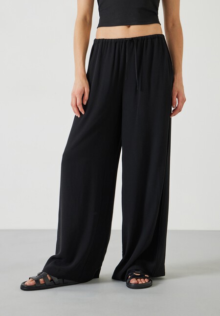 Lyra Oversized Tie Waist Trousers
