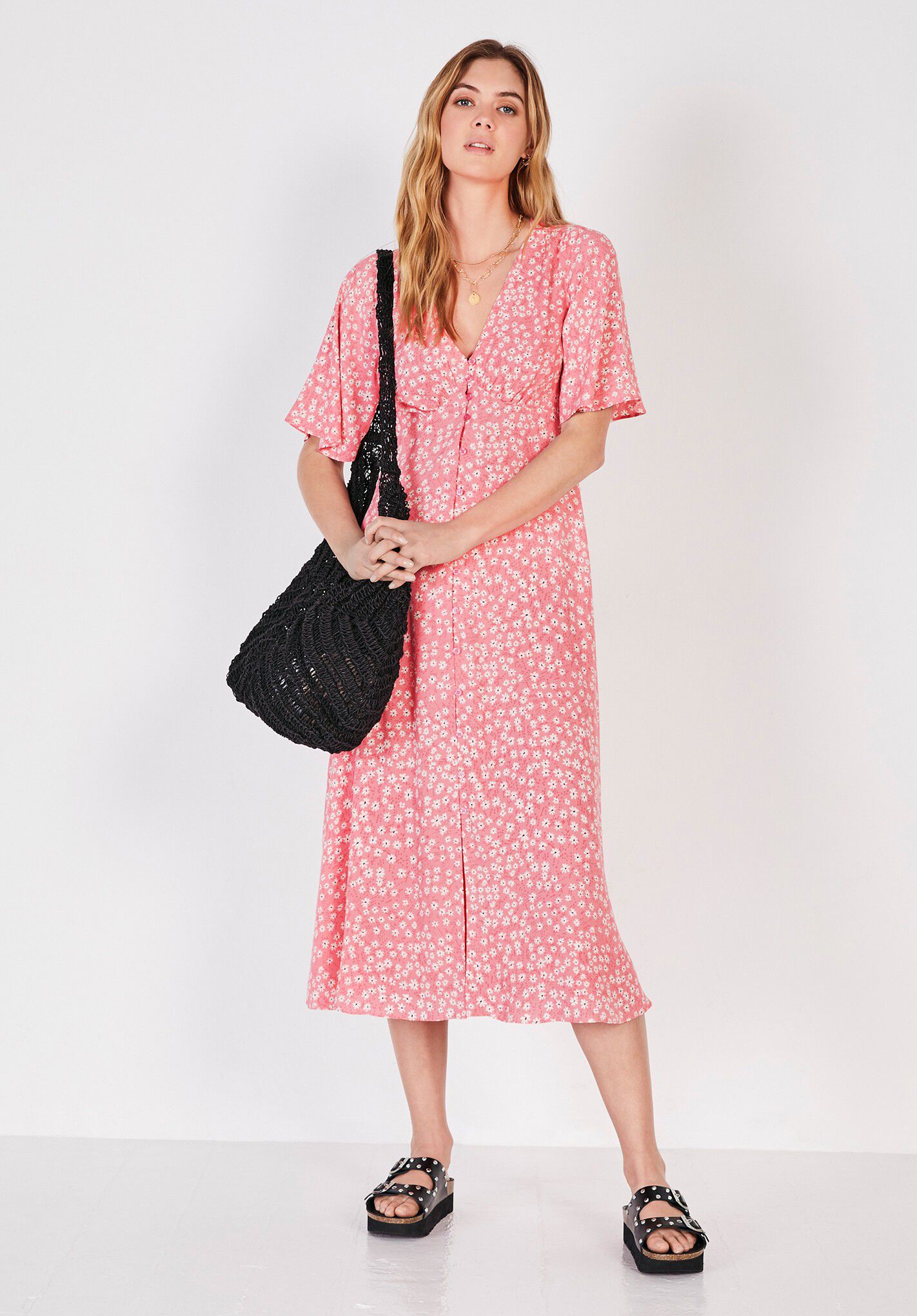 hush gingham dress
