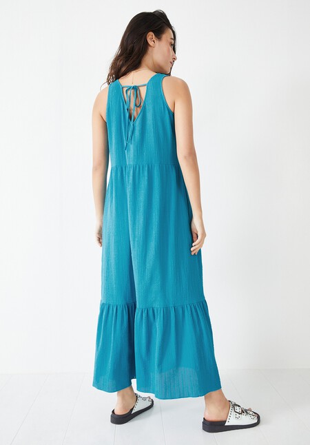 Textured Maxi Dress