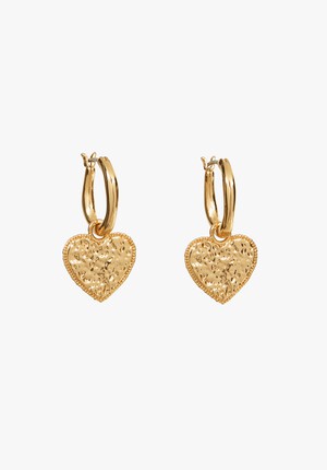 Flora Heart Earrings