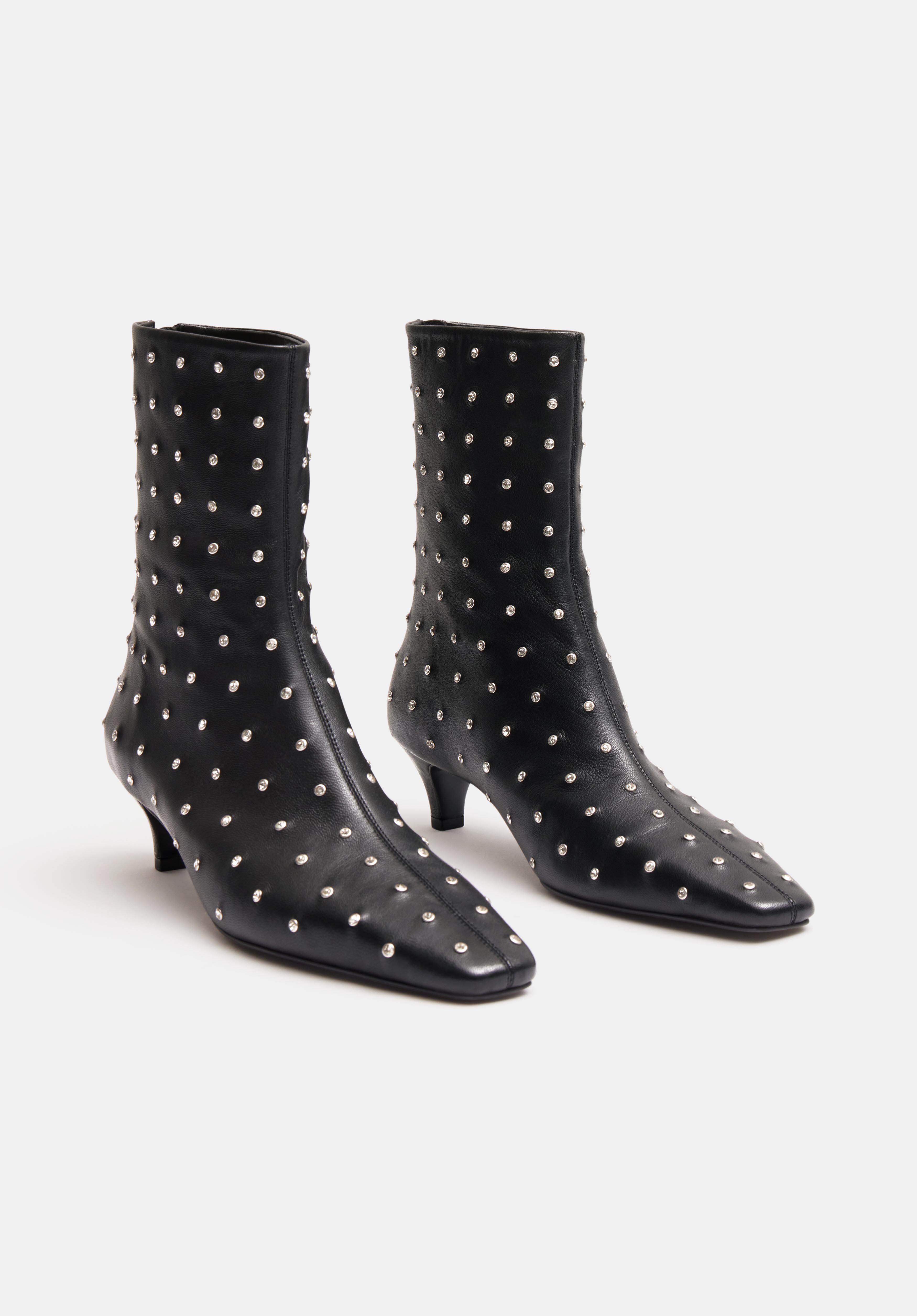Studded boots sale hotsell