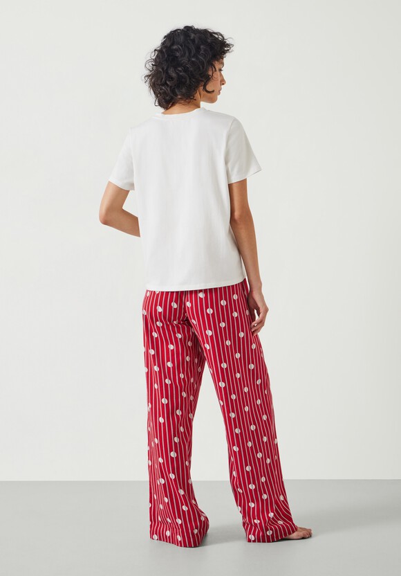 Lucy Cotton Viscose T-Shirt Pyjama Set