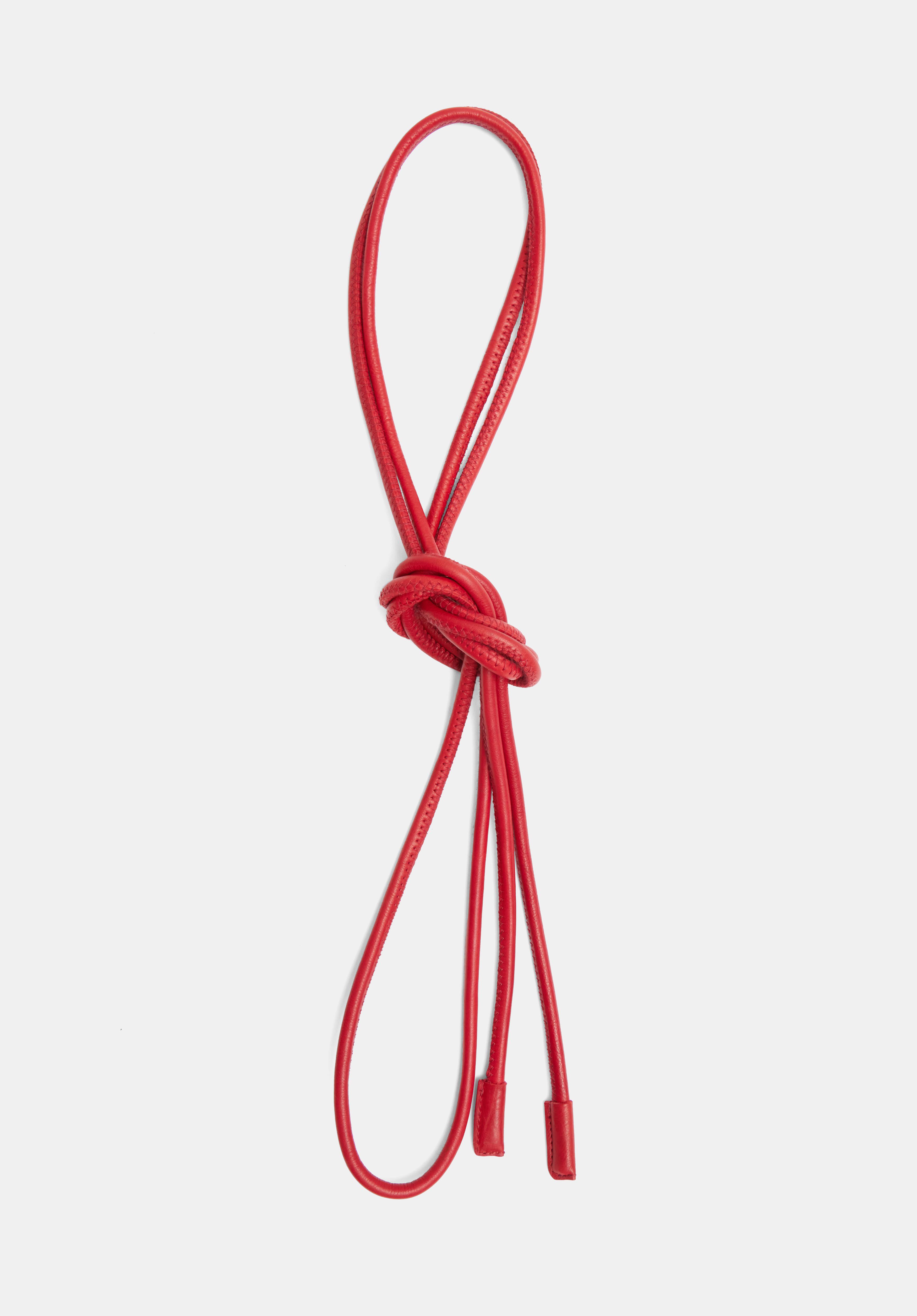 Leather Rope Belt | Red | hush Leather Rope Belt | Red | hush