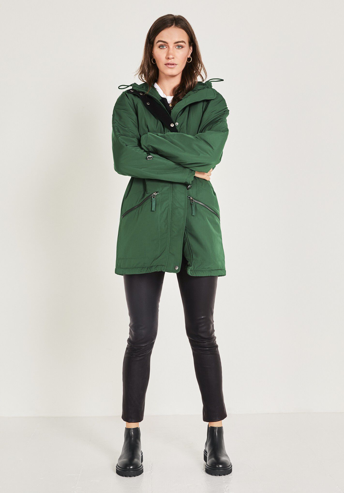 Hush wool lined parka Clearance