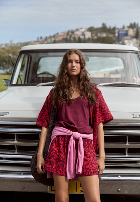 Air Flow Short Sleeve Collared Shirt