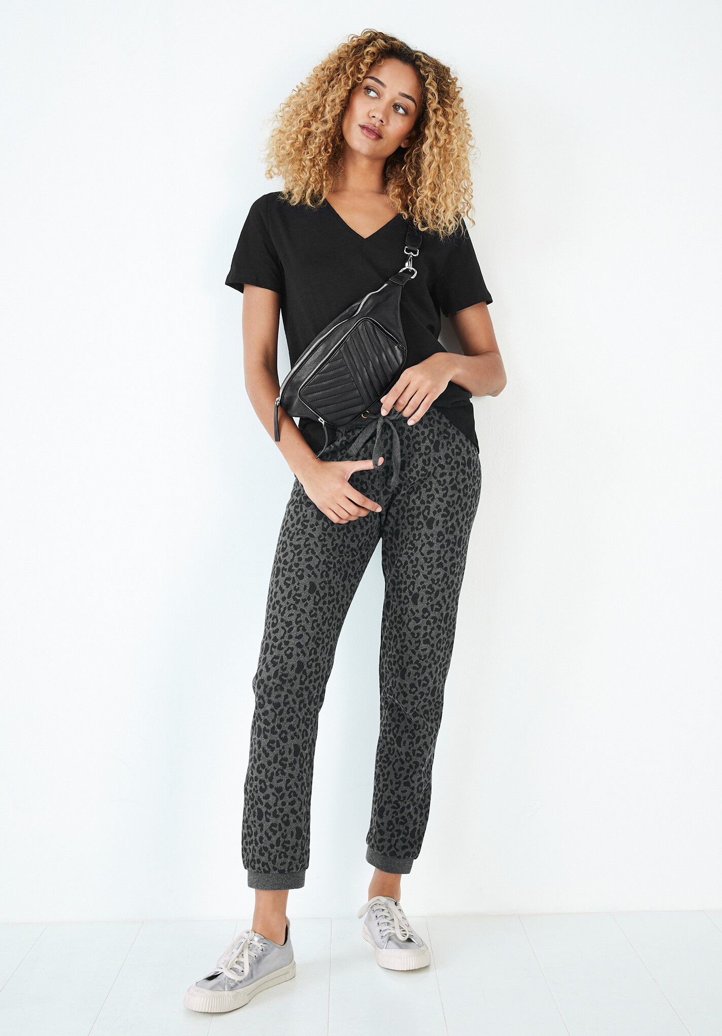 Hush loopback cheap printed joggers