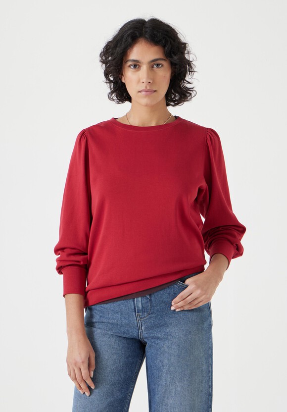 Emily Puff Sleeve Jersey Top