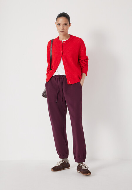 Juni Crew Neck Boxy Cardigan