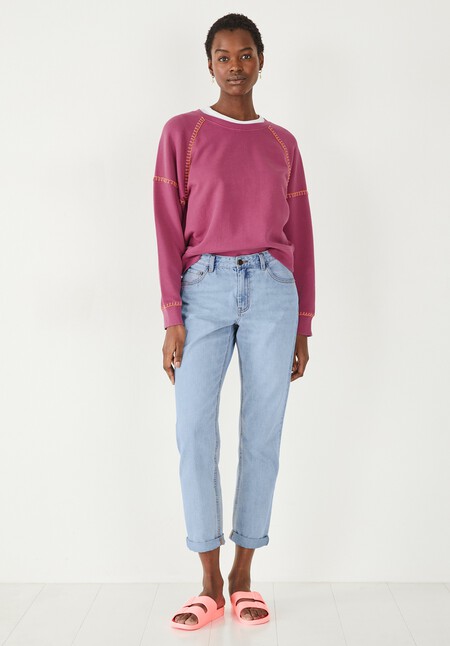 Contrast Stitch Sweatshirt