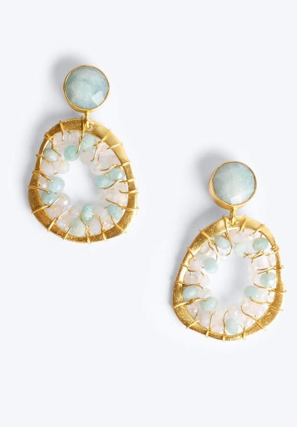 Amazonite Earrings