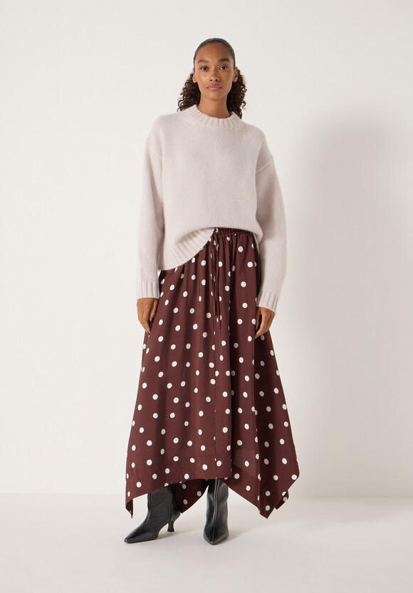 Air Flow Hanky Hem Skirt