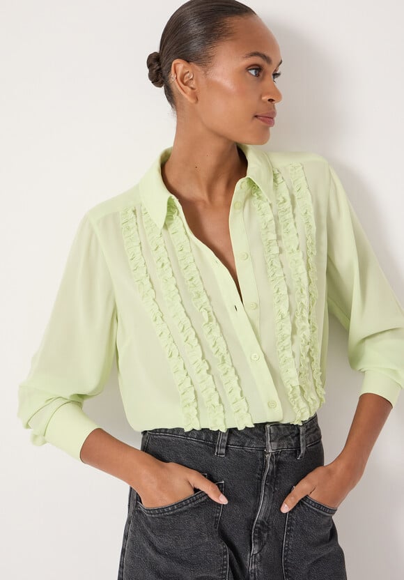 Chiffon Ruffle Blouse Chiffon Ruffle Blouse