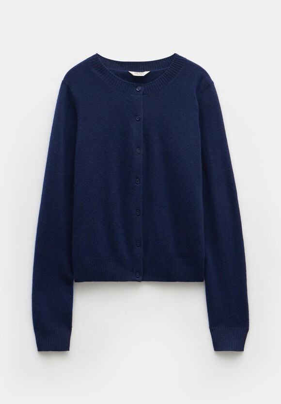 Daphne Cashmere Button Through Slim Cardigan