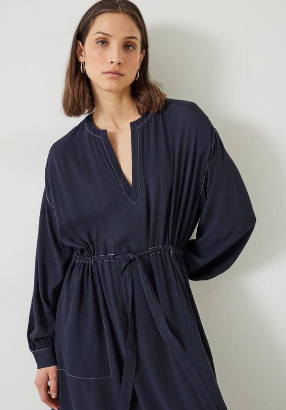 Julie Oversized Contrast Maxi Dress