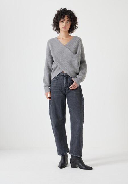 Bronte Cross Front Knit Jumper