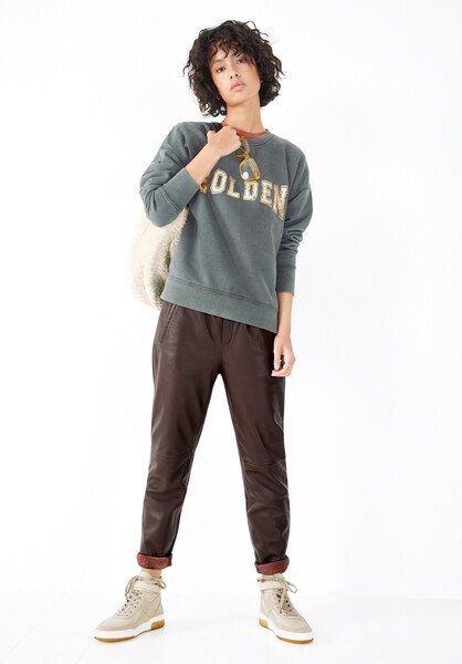 Golden Relaxed Sweatshirt