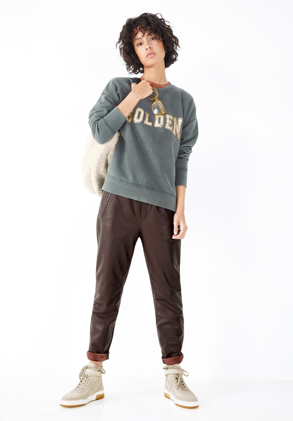 Golden Relaxed Sweatshirt