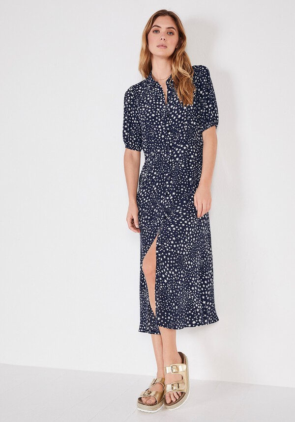 Sienna Midi Shirt Dress