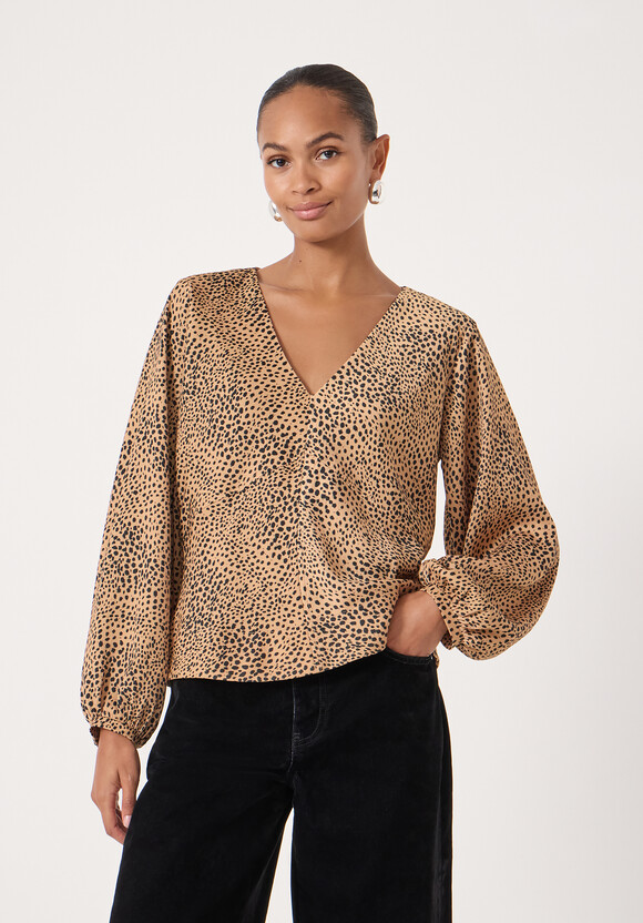 Grace Satin Long Sleeve Top Grace Satin Long Sleeve Top