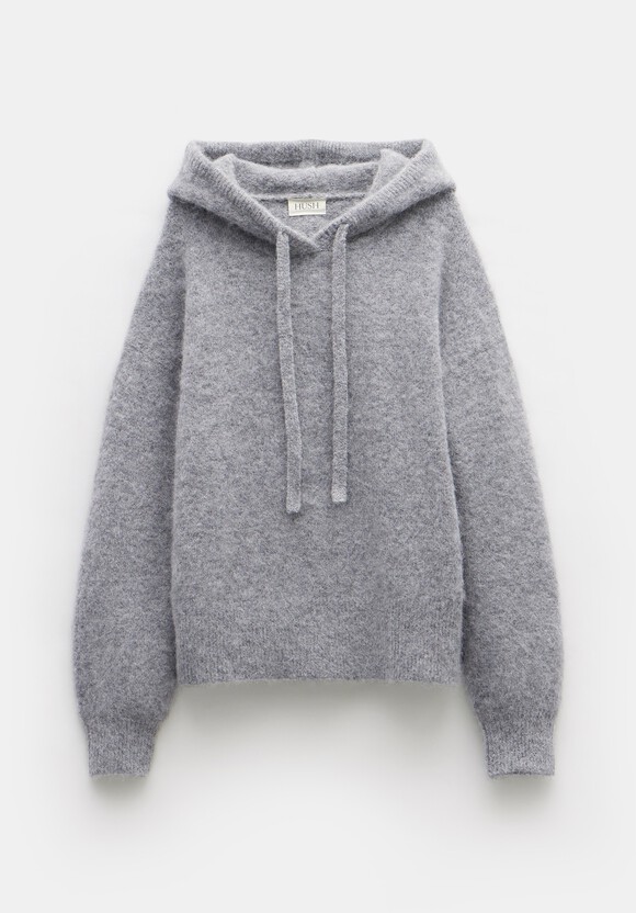 Hazel Alpaca Blend Hoodie