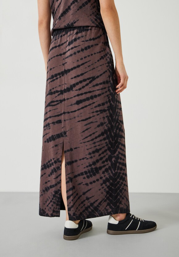Zeena Cotton Printed Maxi Skirt