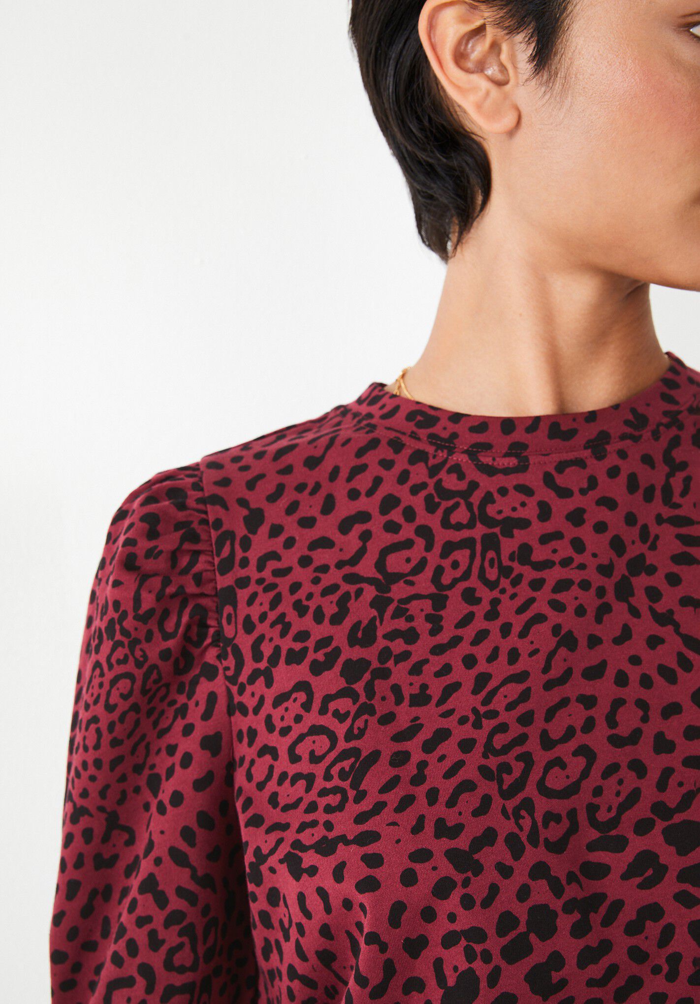 Bella Puff Sleeve Jersey Top