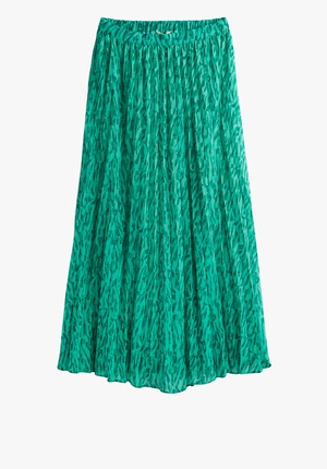 Pleated Chiffon Skirt