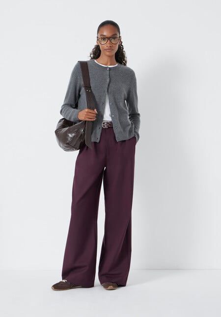 Daphne Cashmere Button Through Slim Cardigan