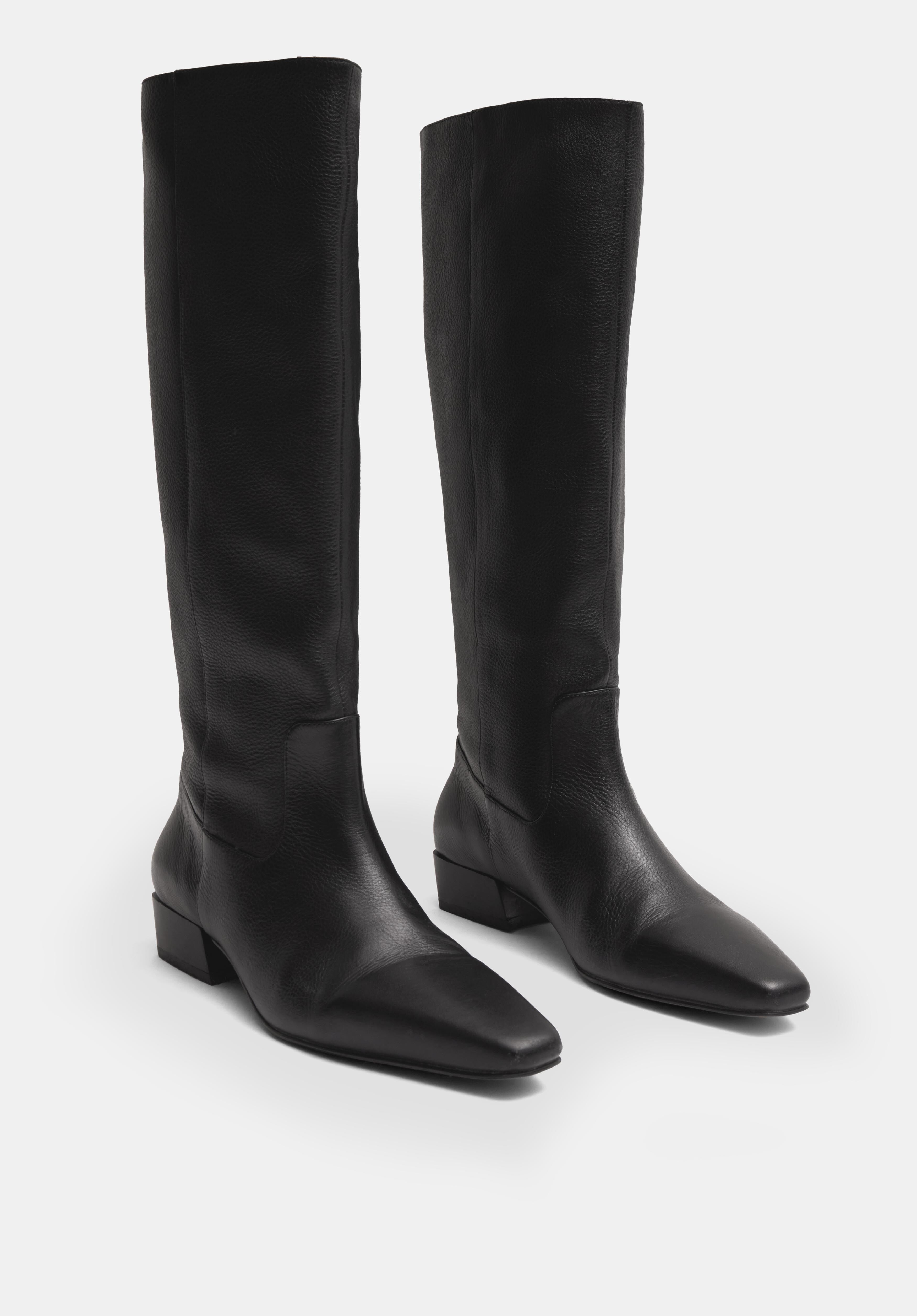 NACHE★韓国★人気★SQUARE TOE BOOTS NYLON BLACK ブーツ スニーカー スニーカーブーツ レディース ソックススニーカー