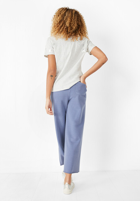 Wide Leg Cropped Joggers