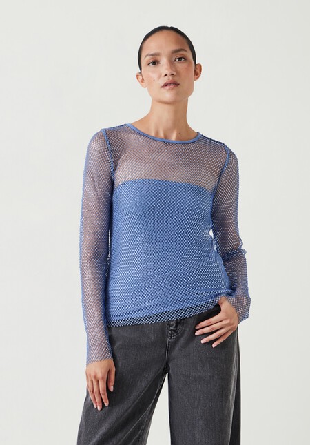 Una Sparkle Long Sleeve Top