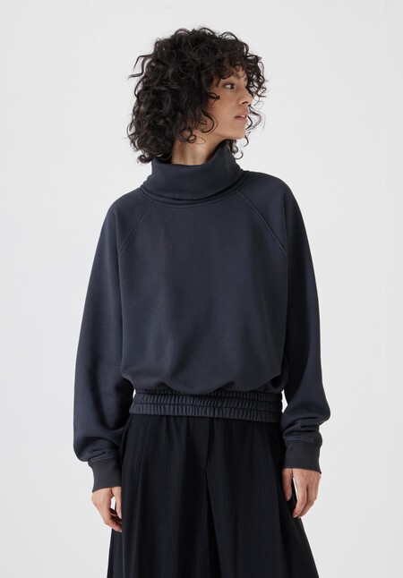 Cowl Neck Sweatshirt