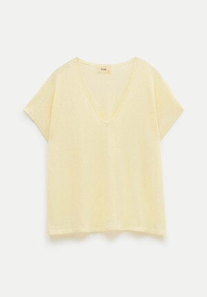 Emmerline Linen Blend Knitted Top