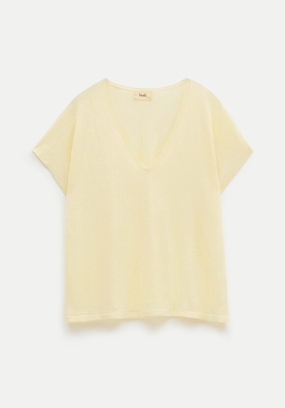 Emmerline Linen Blend Knitted Top
