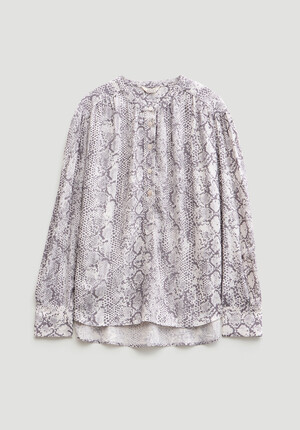 Fernanda Snake Printed Blouse