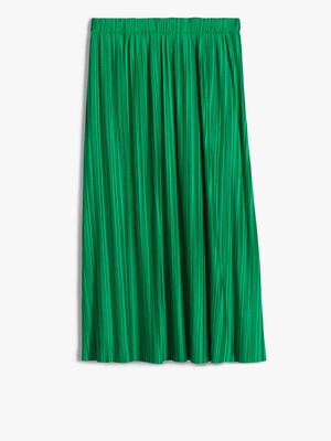 Jodie Plisse Midi Skirt