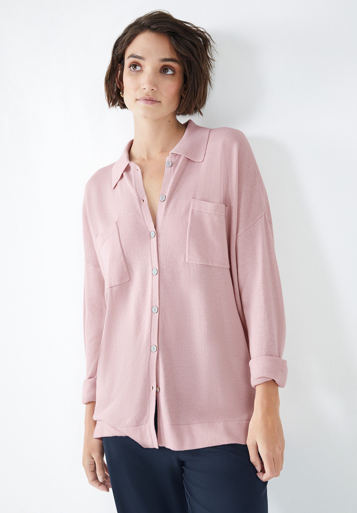 Hush pink shirt online
