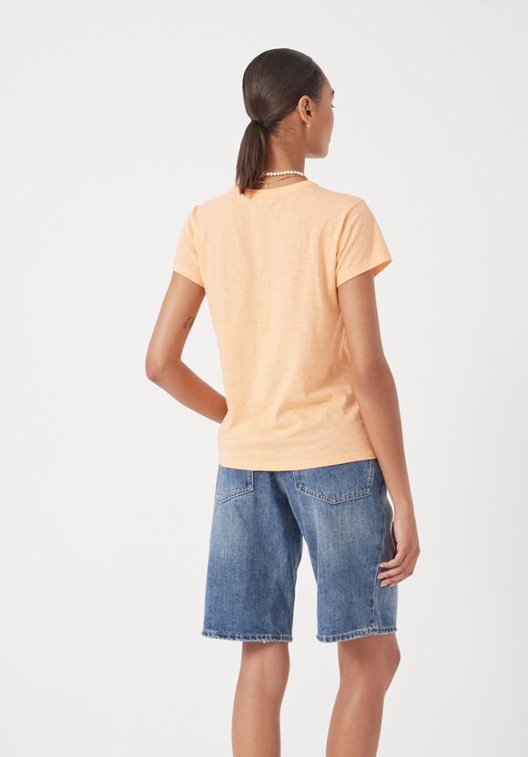 Slim Fit Slub Crew T-Shirt