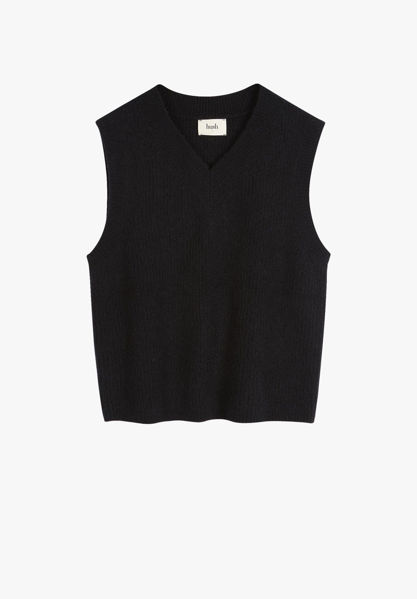 Black knit deals vest