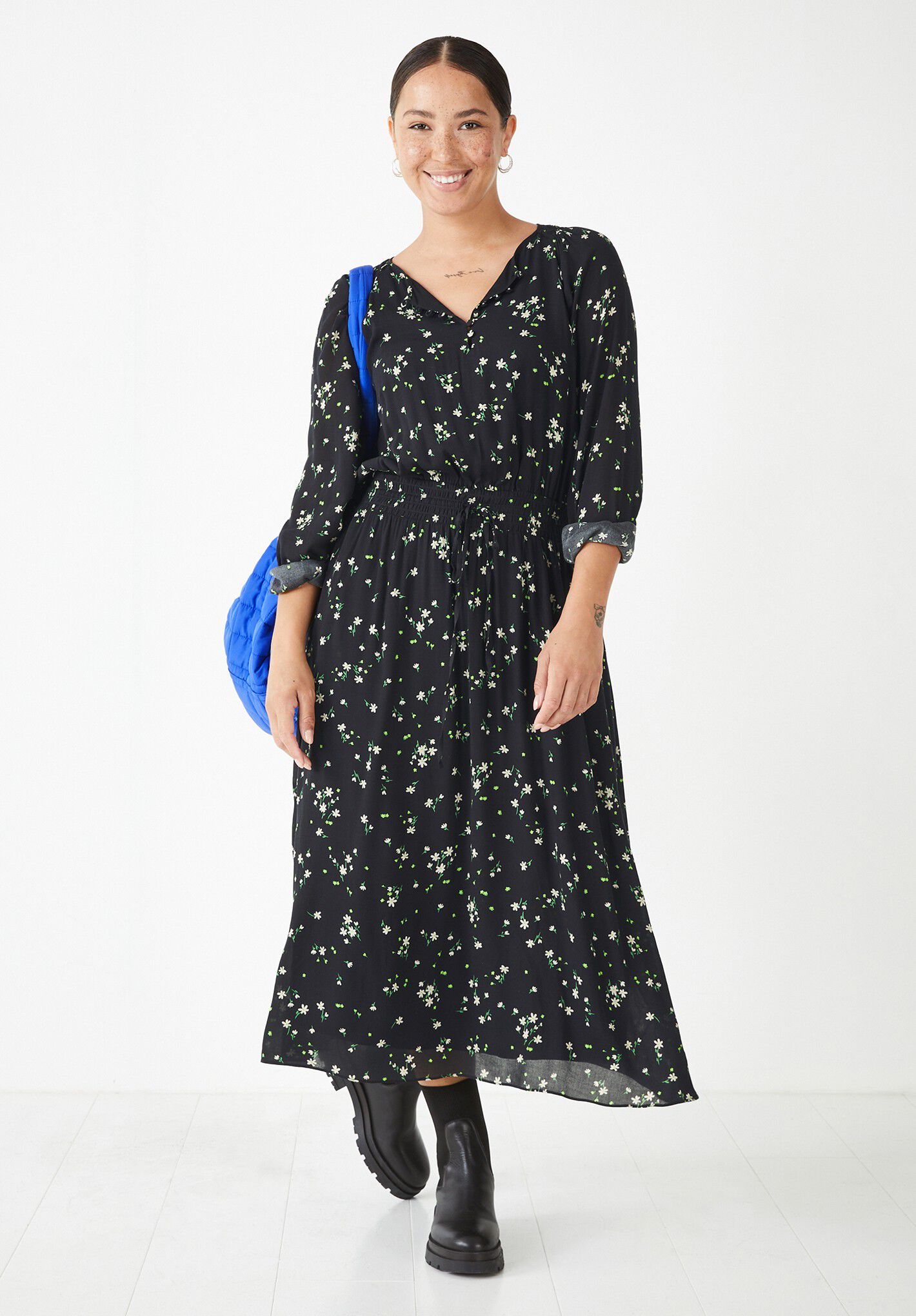 Hush sweatshirt midi dress top