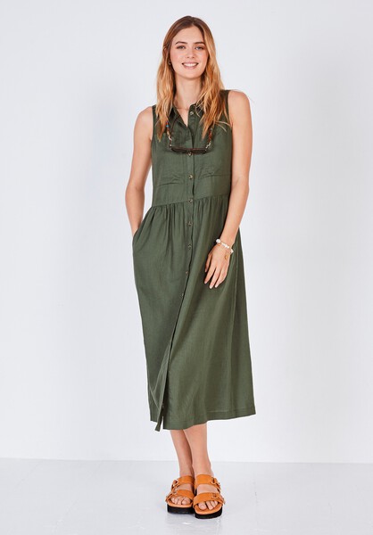 Sleeveless Midi Dress