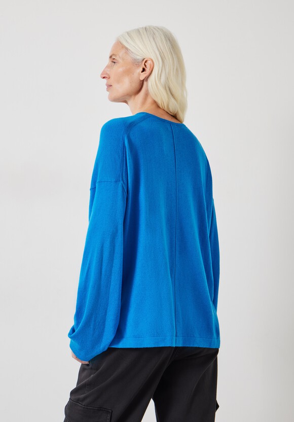Fleur Wide Sleeve Wool Jumper