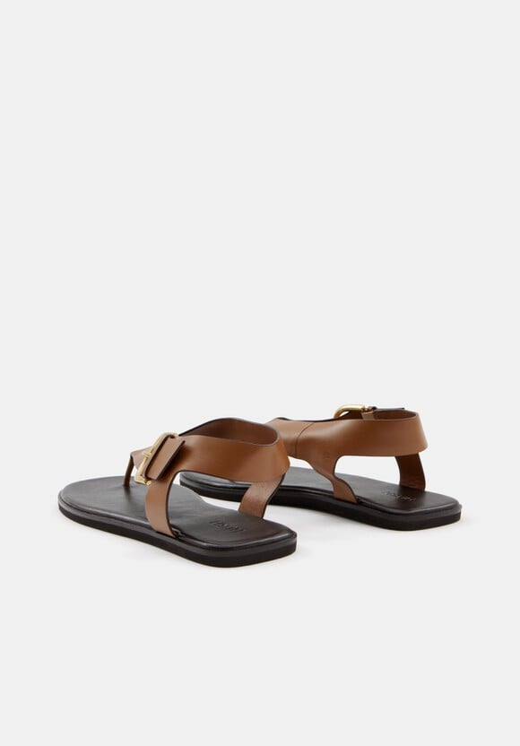 Brinley Buckle Toe Post Sandal