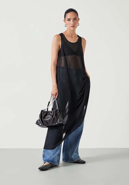 Lizzie Sheer Maxi Dress