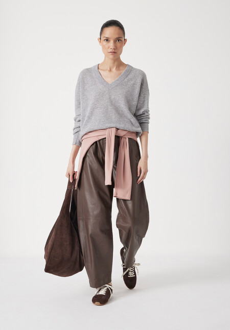 Scarlett Cashmere V-Neck Jumper