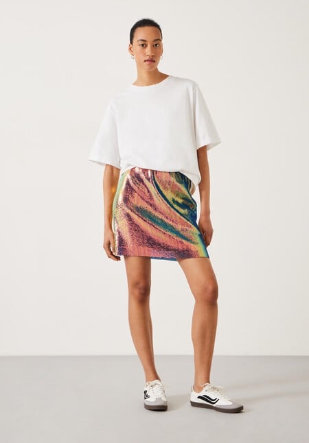 Natalia Sequin Mini Skirt