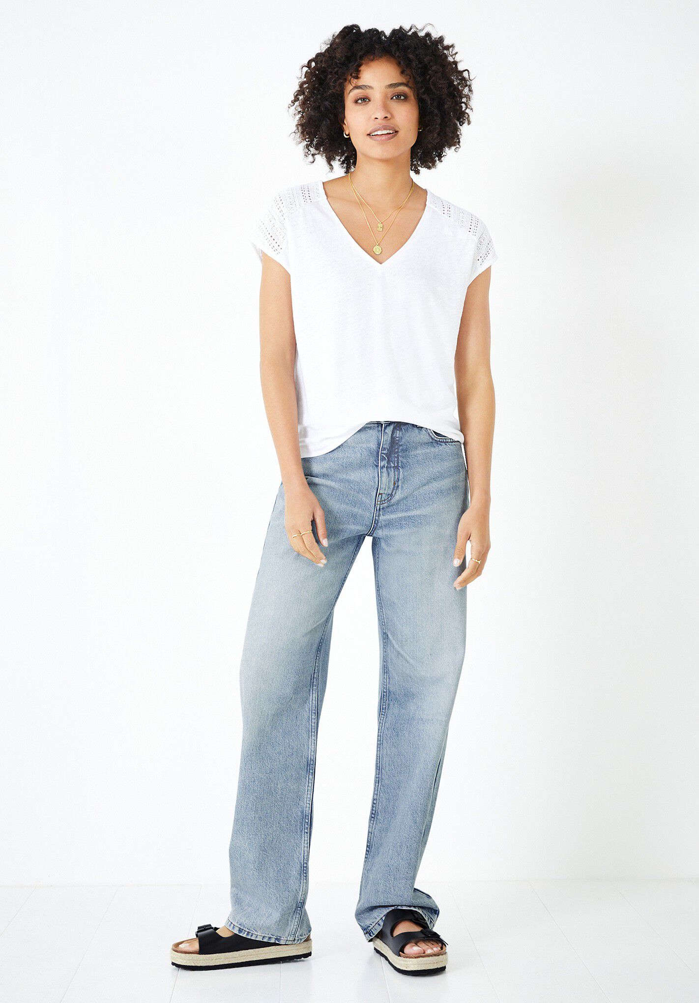 hush linen t shirt