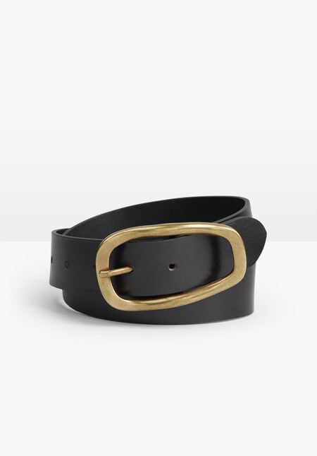 Astrid Leather Buckle Belt