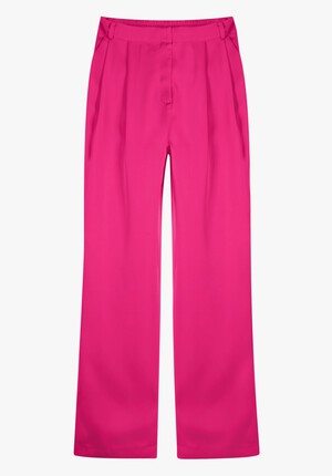 Celina Wide Leg Satin Trousers